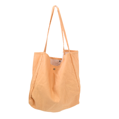 Slouchy Cotton Beach Bag - Marigold