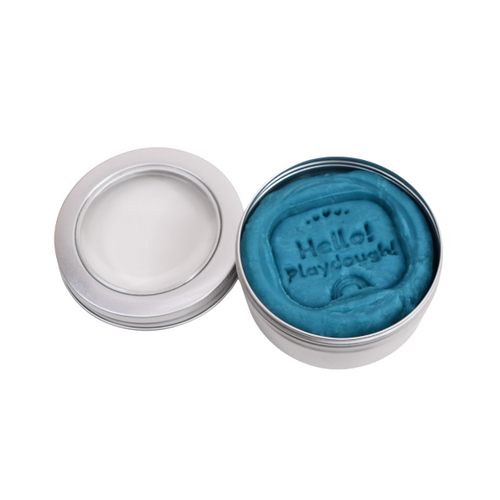 Non Toxic Play Dough - Coconut, Ocean Blue