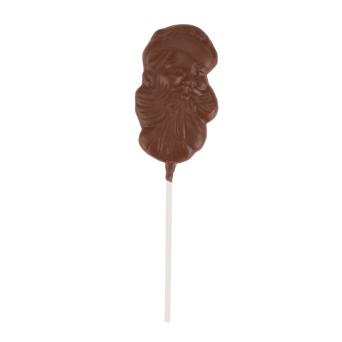Organic Chocolate Santa Lollipop
