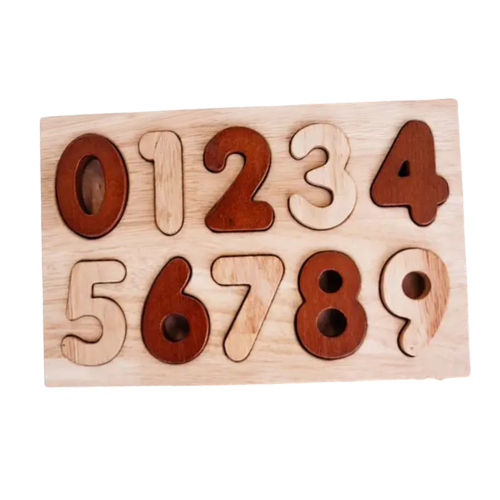 Wooden Number Puzzle