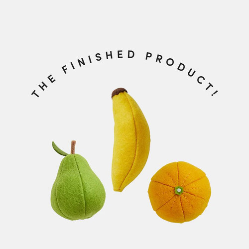 Waldorf Toys Make Your Own Felt Kit - Fruit