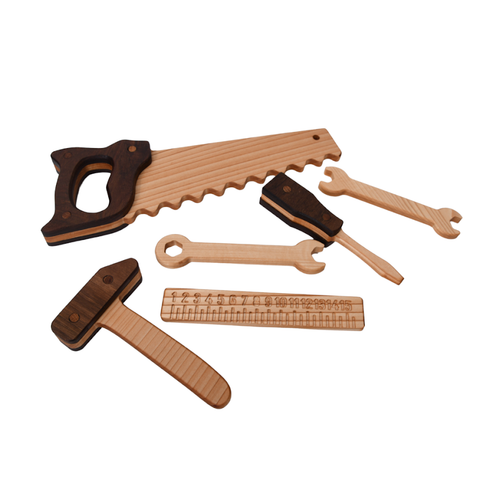 Wooden Toddler Tool Set