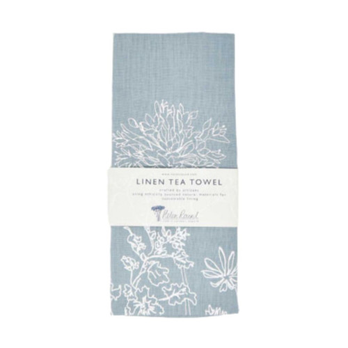 Pretty Kitchen Dish Towel Blue