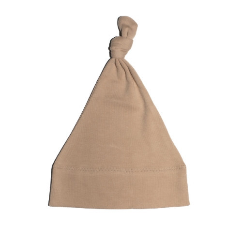 Organic Gender Neutral Baby Hat - Brown
