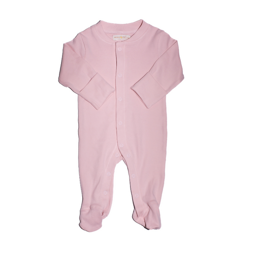 Organic Footie Pajamas Pink
