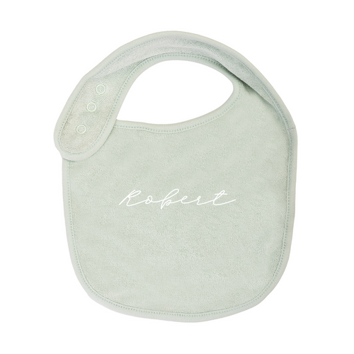 Personalized Baby Gift - Bib with Baby Name Embroidered