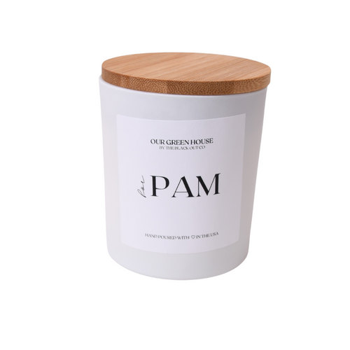 Personalized soy Candle - Custom names