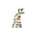 Large Organic Stuffed Zebra