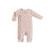 Organic Cotton Kimono Romper - Deer Print, 0-3m