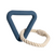Wild One - Eco-friendly Dog Toys - Triangle Tug - Navy