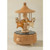 Old Fashioned Music Box - Wooden Carousel Horses