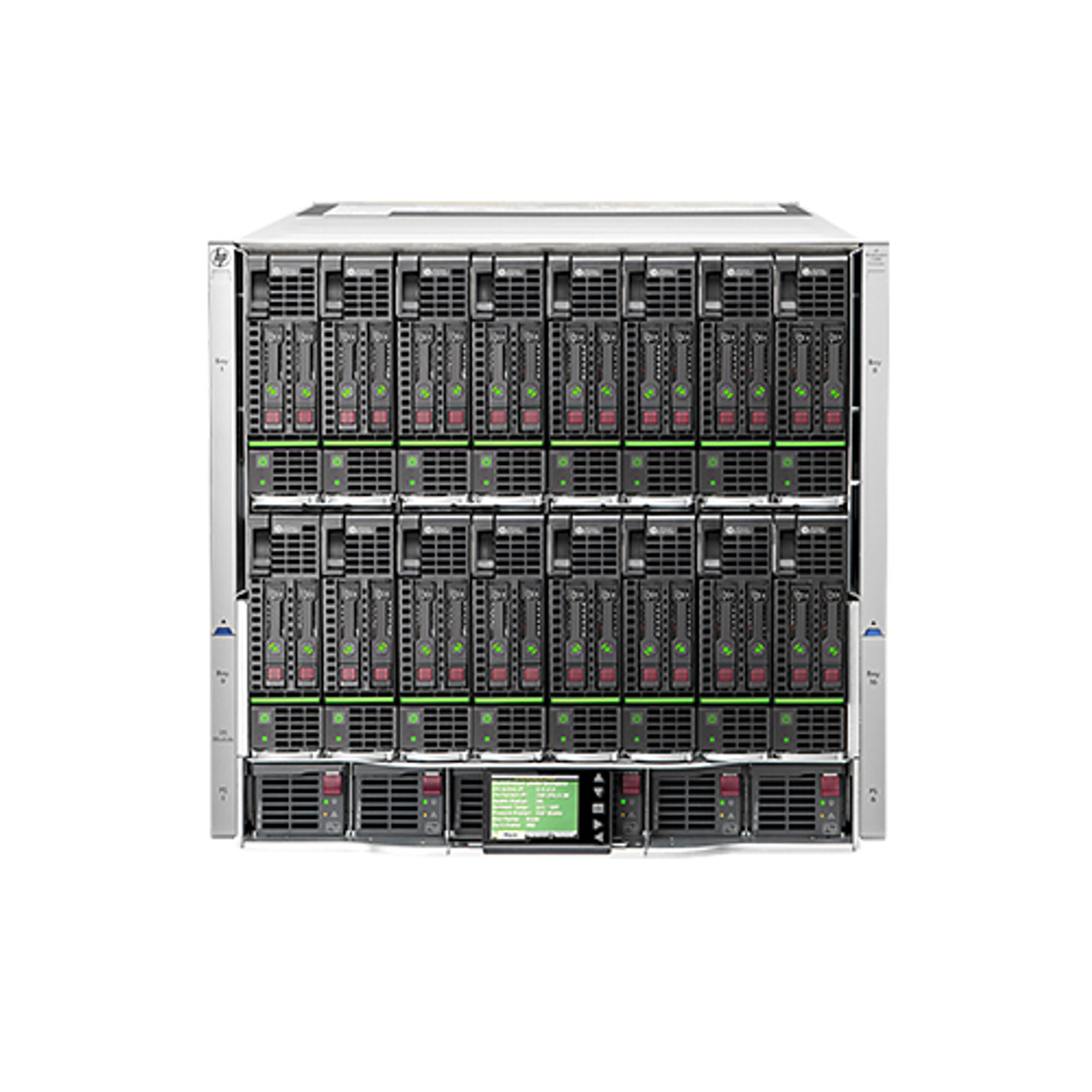 HPE Proliant C7000 Enclosure | 8x BL460c G9 - 2x E5-2650 v4 = 24 Cores |  128GB | 2x 600GB SAS