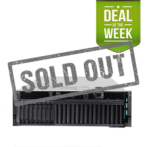 Dell PowerEdge R940 Server | 4x Gold 6154 3.0Ghz 72 Cores | 1.5TB RAM | 4x 1.92TB SSD