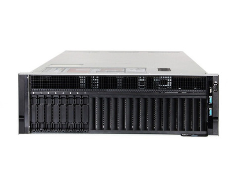 Dell PowerEdge R940 Server | 4x Intel Gold 6154 3.0Ghz 72 Cores | 256GB | H730p | 8x Trays