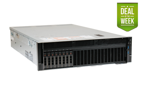 Dell PowerEdge R940 Server | 4x Platinum 8160 2.1Ghz 96 Cores | 256GB RAM | 8x 1.2TB SAS HDD