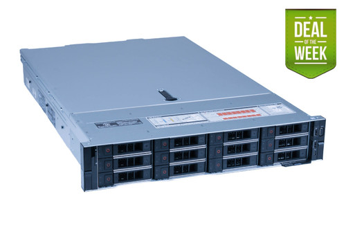 Dell PowerEdge XC740xd Server | 2x Gold 6252 2.1GHz - 48 Cores | 512GB RAM | 12x 10TB SAS HDD