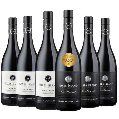 Foxes Island Wines, Icon Le Renard and Estate  Pinot Noir, New Zealand Wine