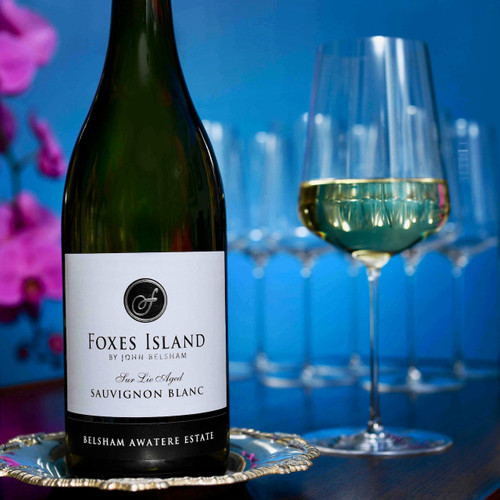 Foxes Island Sur Lie Aged, Sauvignon Blanc in the Zalto White Wine Stem
Belsham Awatere Estate