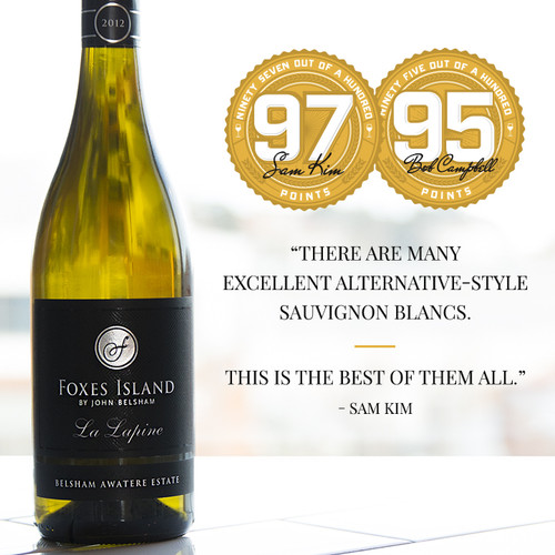 Foxes Island La Lapine Sauvignon Blanc Vertical Wine Selection, 2012, 2013 and 2014