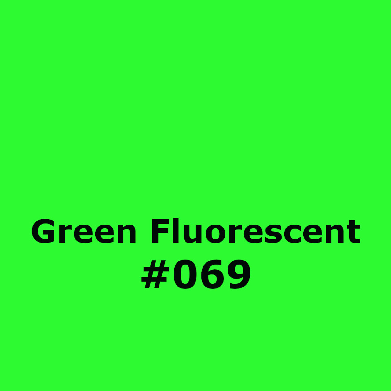 Fluorescent Green Oracal 6510 Permanent Vinyl