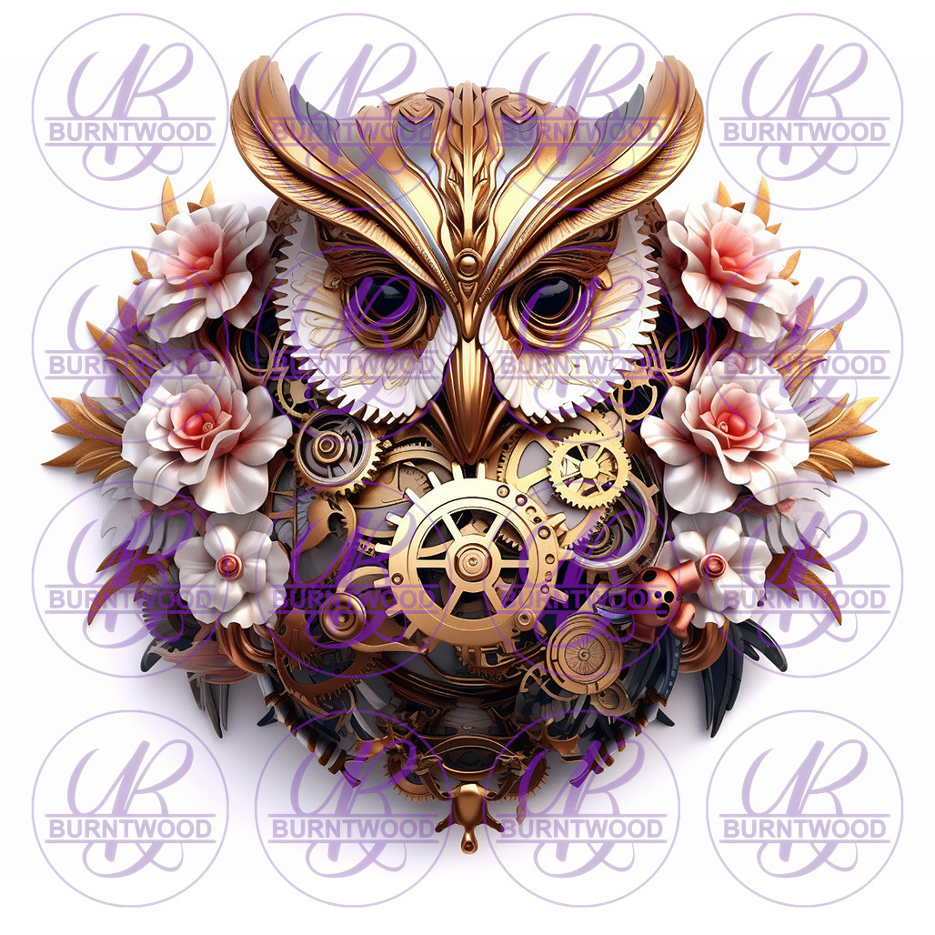 Steampunk Owl 8335 - Burntwood Solutions Limited