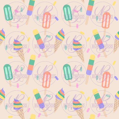Popsicles & Icecream Seamless 2006