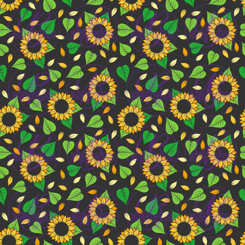 Sunflower Seamless 0107