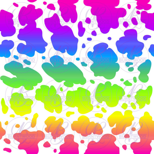 Rainbow Splats Seamless 3369