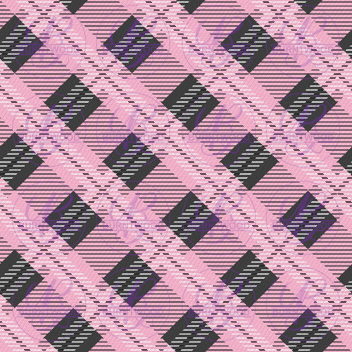 Pink Plaid Seamless 3354