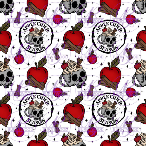 Apple Cider Season Seamless 3972