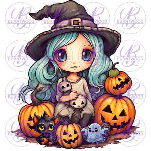 Digital - Pumpkin Girl 5019