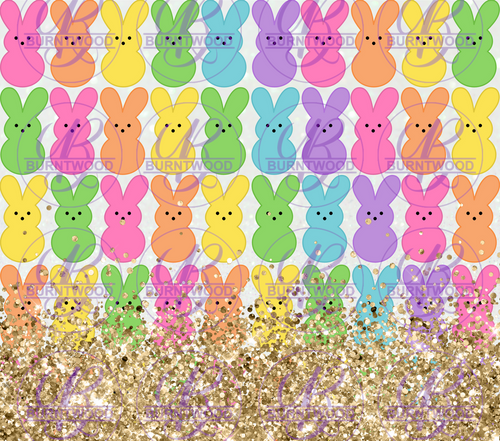 Glitter Rainbow  Bunnies 10322