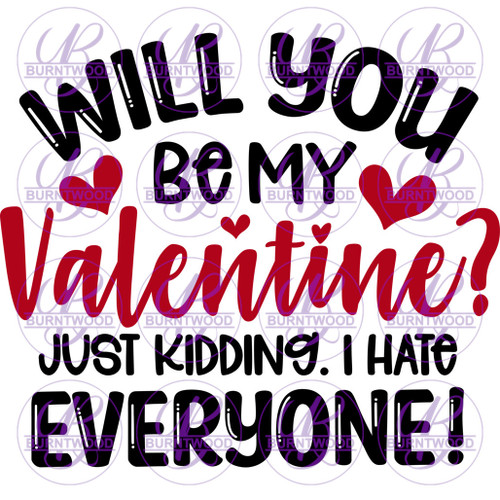Will You Be My Valentine 2698