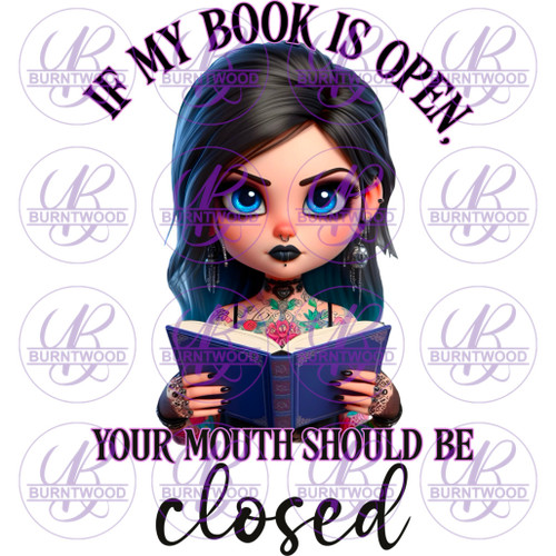 If My Book Is Open 6499