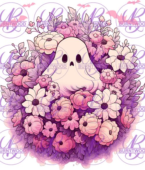 DTF-  Floral Ghostie 0839