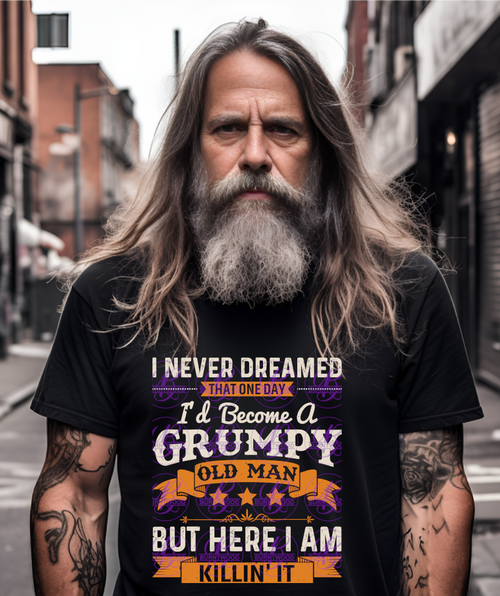 DTF- Grumpy Old Man 1078