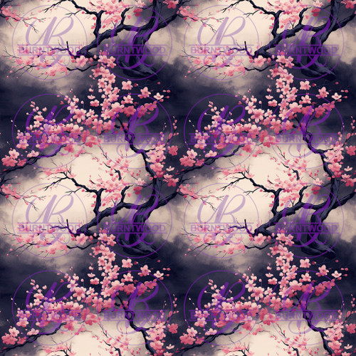 Seamless Cherry Blossoms 10555