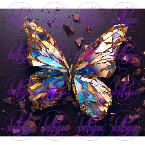 Shattered Glass Butterfly 8492