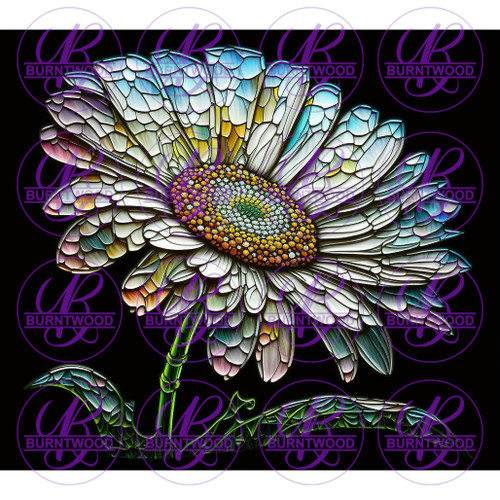 Stained Glass Daisy 8509