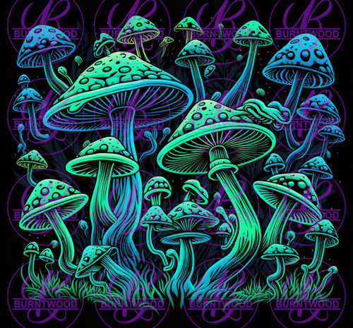 Neon Mushrooms 6171