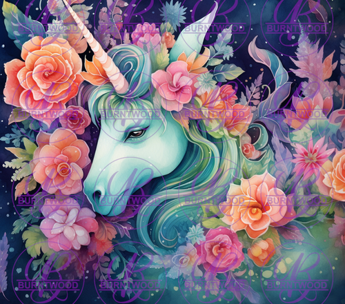 Floral Unicorn 7604