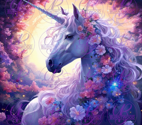 Floral Unicorn 7605