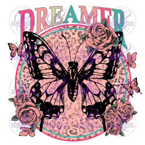 UV DTF Decal - Dreamer Butterfly 1891