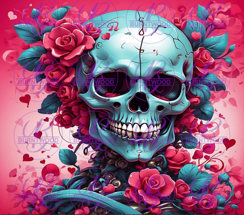 Floral Skulls 10747