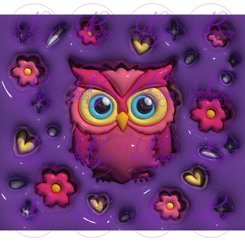 3D Owl 8323