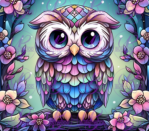 Pastel Owl 7518