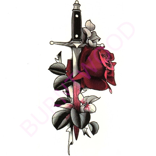 Rose and Dagger 083, 4.5" x 8.25"