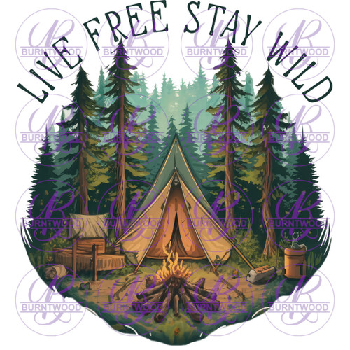 Live Free Stay Wild 7065