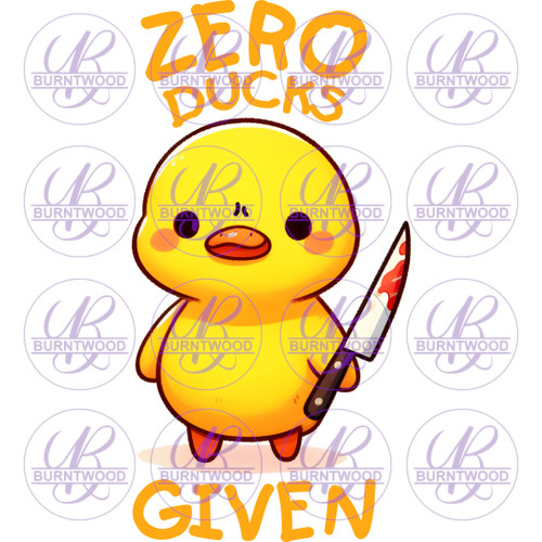 Zero Ducks Given 7122