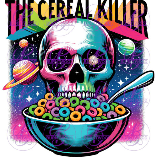 UV DTF Decal - The Cereal Killer 7213